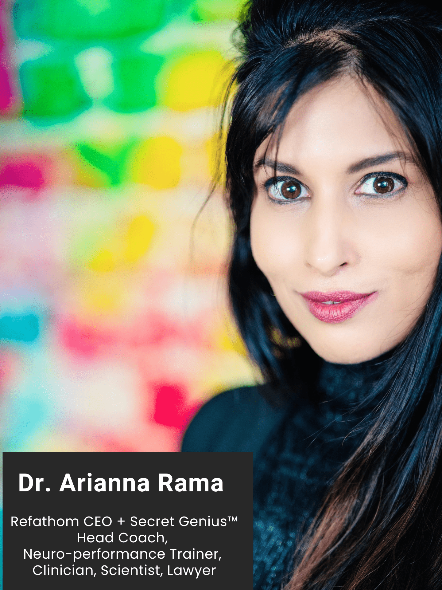 Arianna Rama redefines corporate health and wellness with brain-based training and brings her 17 yr industry expertise as a clinician, scientist, lawyer, and executive trainer